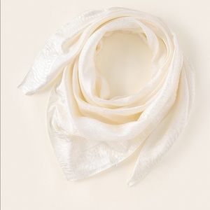 NWOT Gorgeous Creamy White Scarf